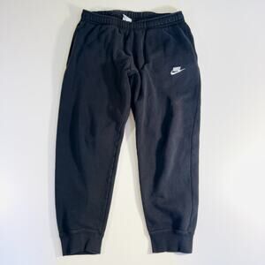 Nike Dri Fit Sportswear Youth Large Black Tapered Joggers Athletic Sweatpants
